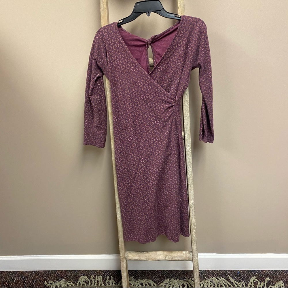 Patagonia Laurel Wrap Organic Cotton Stretch Dress - Picture 3 of 11